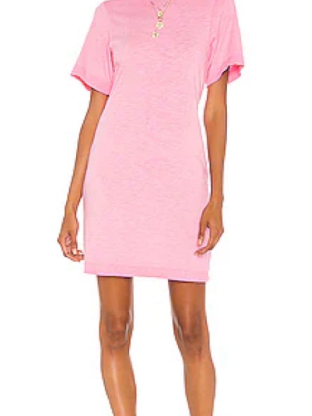 Citizen Cotton Vintage Pink Short Sleeve Mini Dress